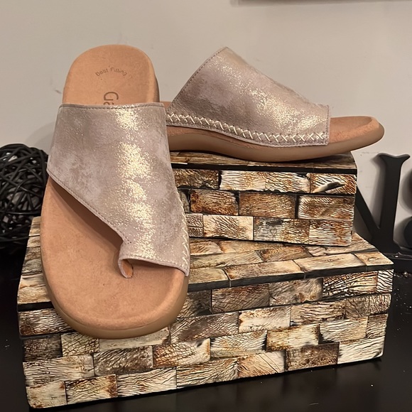 NWT Gabor Lanzarote Womens Toe Post Sandals - Size 6 - Picture 7 of 13